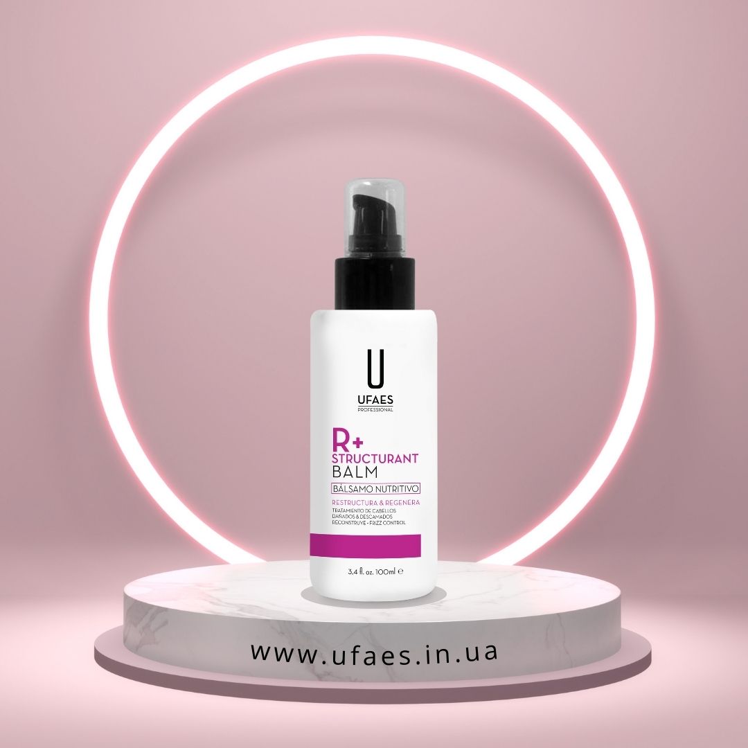 BA_R+Structurant_UFAES_100ML Бальзам для посічених кінчиків R+Structurant Balm 100 мл - Зображення 1