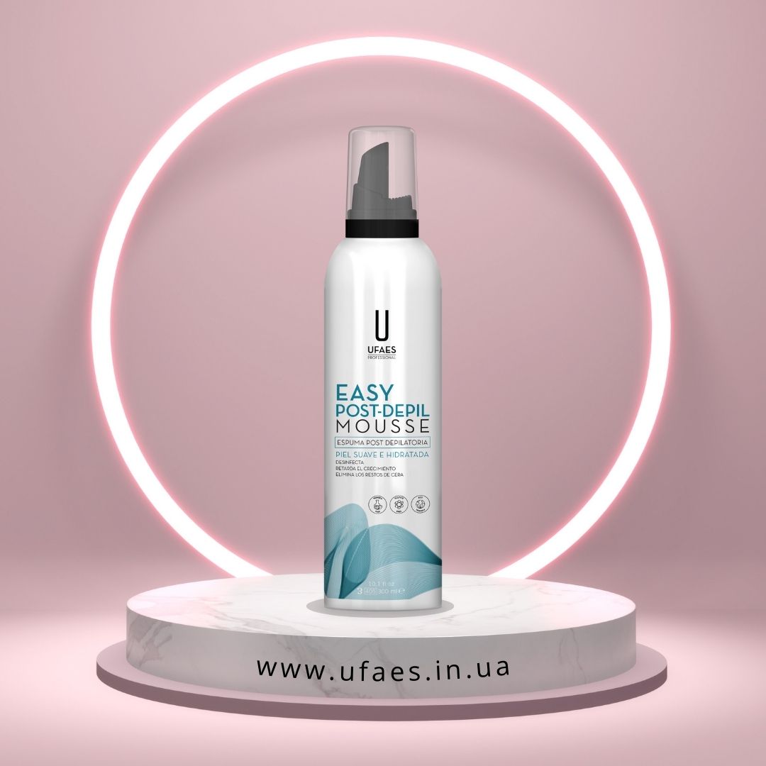 ESP_EASY_POSTDEPIL_UFAES_300ML Пінка після депіляції Post Depil UFAES 300 мл - Зображення 1