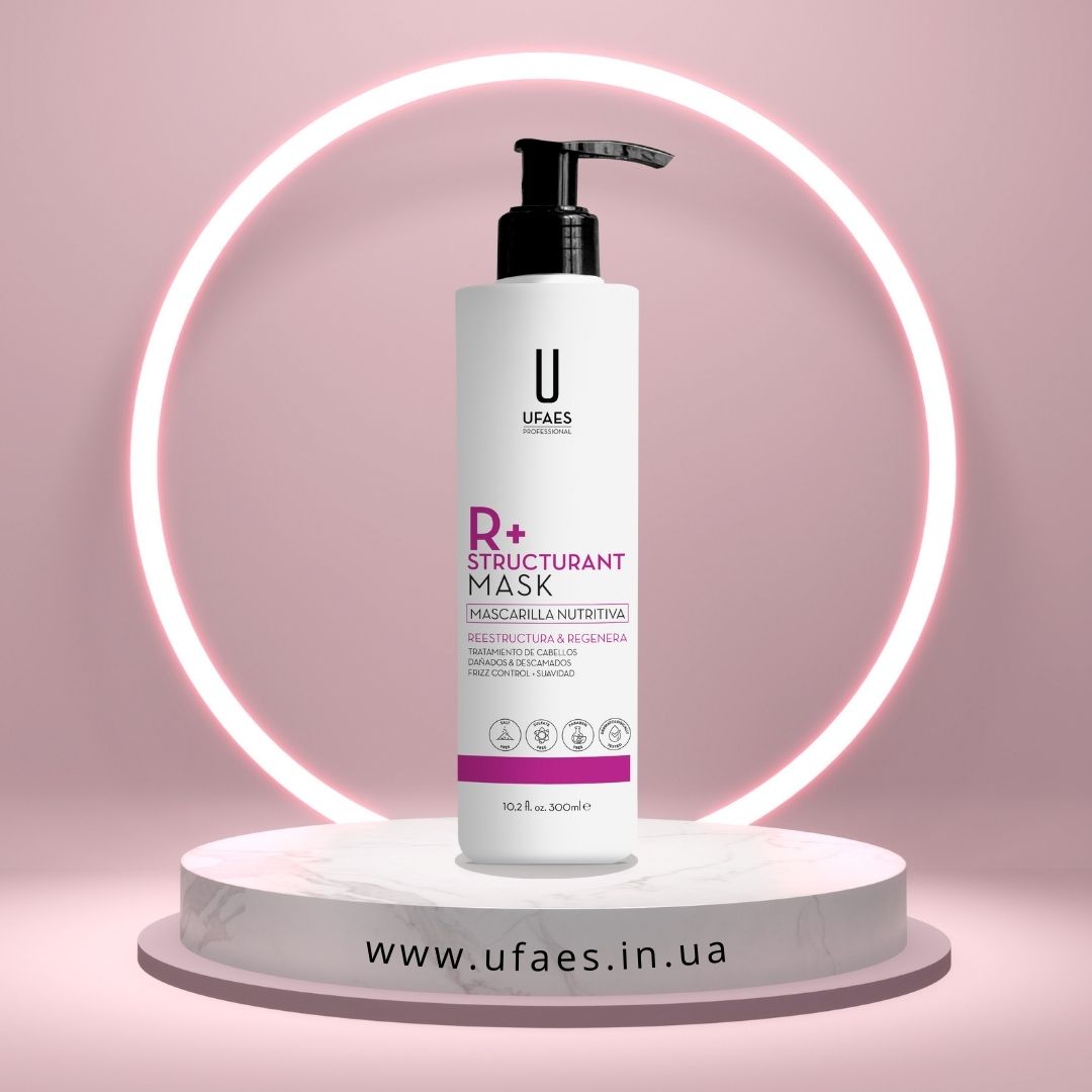 MC_R+Structurant_UFAES_300ML Маска для реструктуризації та живлення волосся - R+Structurant 300 мл - Зображення 1