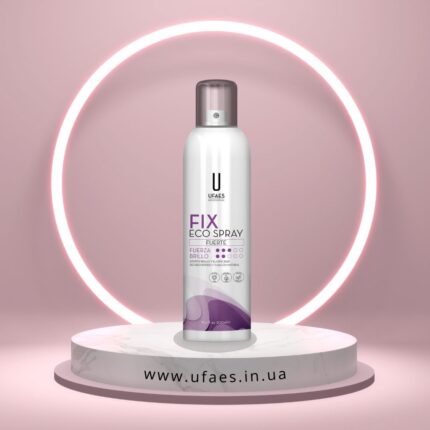 Еко-лак для волосся сильної фіксації – Fix Eco Spray Fuerte UFAES, 300 мл